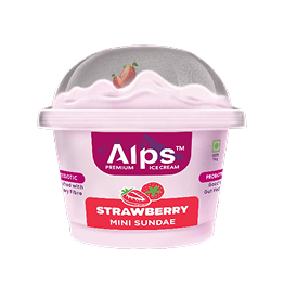 STRAWBERRY MINI SUNDAE